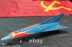 VINTAGE ROCKET START-1 SPACE FRICTION TOY 60s RISE UP LIFT SOVIET ERA USSR CCCP