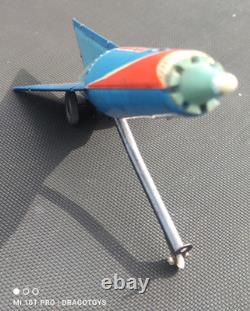 VINTAGE ROCKET START-1 SPACE FRICTION TOY 60s RISE UP LIFT SOVIET ERA USSR CCCP