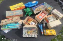 VINTAGE ROCKET START-1 SPACE FRICTION TOY 60s RISE UP LIFT SOVIET ERA USSR CCCP