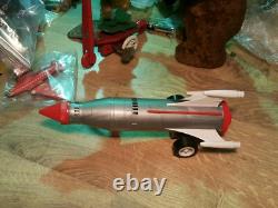 VINTAGE ROCKET START-1 SPACE FRICTION TOY 60s RISE UP LIFT SOVIET ERA USSR CCCP