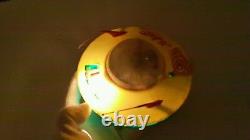 VINTAGE SAUCER TOY METEOR SPACE 1970s BATTERY OPERATED ORIGINAL MADE IN POLAND