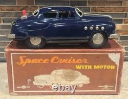VINTAGE SPACE CRUISER TOY TOYO NOMURA TOYS 1950's BUICK BATTERY OPERATED WORKS