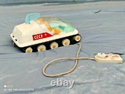 VINTAGE SPACE TOY 70s EXPLORER MOON ROVER BATT. OPERATED USSR CCCP SOVIET RUSSIA