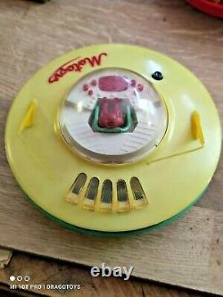 VINTAGE SPACE TOY SAUCER METEOR 70s BATTERY OPERATED POLAND PALARD WORKS