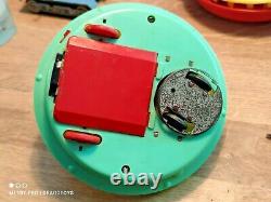 VINTAGE SPACE TOY SAUCER METEOR 70s BATTERY OPERATED POLAND PALARD WORKS