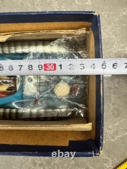 VINTAGE Space Tin Toy Holdauto Action Toy Full Set Original Box