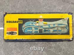 VINTAGE Space Tin Toy Holdauto Action Toy Full Set Original Box