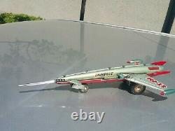 VINTAGE UNIVERSE FRICTION ROCKET JET TOY 60s SPACE SHIP CHINA ST-101 240 MF 030