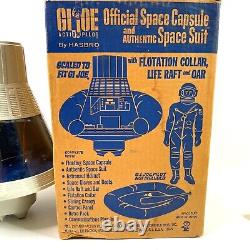 VIntage G. I. Joe Space Capsule Suit Floatation Collar Helmet Gloves Boots 1966