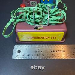 VTG 1960's Masudaya Tin Morse Code Space Control Communication Set TESTED