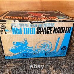 VTG 1968 Mattel MAJOR MATT MASON Uni Tred Space Hauler & Box Man In Space Mattel