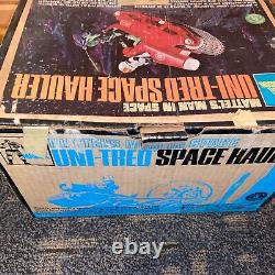 VTG 1968 Mattel MAJOR MATT MASON Uni Tred Space Hauler & Box Man In Space Mattel