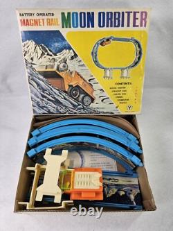 VTG 1970's Yonezawa Magnet Rail Space Orbiter Battery Operated Toy NEW JAPAN