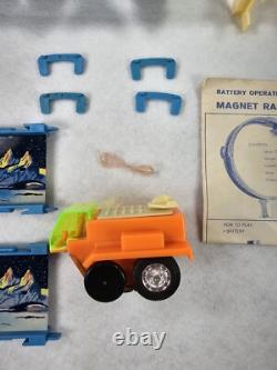 VTG 1970's Yonezawa Magnet Rail Space Orbiter Battery Operated Toy NEW JAPAN