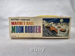 VTG 1970's Yonezawa Magnet Rail Space Orbiter Battery Operated Toy NEW JAPAN