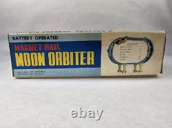 VTG 1970's Yonezawa Magnet Rail Space Orbiter Battery Operated Toy NEW JAPAN