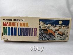 VTG 1970's Yonezawa Magnet Rail Space Orbiter Battery Operated Toy NEW JAPAN
