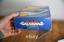 VTG 1981 Entex Galaxian 2 Handheld Electronic Arcade Video Game in Box Space Toy