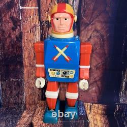 VTG 70's Cragstan Mr. LEM Lunar Excursion Space Man Robot HTF NOT WORKING READ