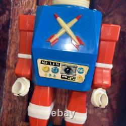 VTG 70's Cragstan Mr. LEM Lunar Excursion Space Man Robot HTF NOT WORKING READ
