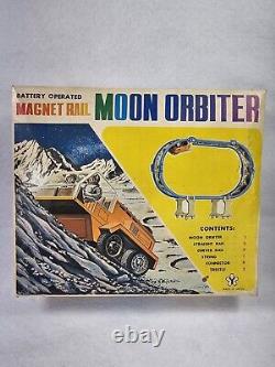 VTG 70's Yonezawa Magnet Rail Space Orbiter Battery Operated Toy BRAND NEW JAPAN