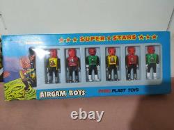 VTG AIRGAM BOYS SPACE SET RED ALIEN No. D50 PYROPLAST TOYS NEW IN BOX