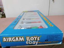 VTG AIRGAM BOYS SPACE SET RED ALIEN No. D50 PYROPLAST TOYS NEW IN BOX