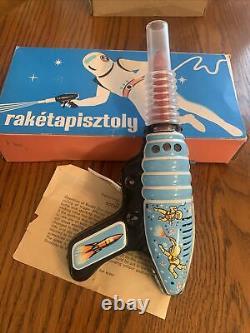 VTG Hungary TOY SPACE gun BOX ONLY WithINSIDE directions