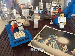 VTG LEGO Space 1976 LEGOLAND 565 Moon Landing 100% Complete withBox/Inst/Cat