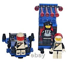 VTG LEGO Space Police I 6955 Space Lock-Up Isolation x3 Minifigs No Instructions