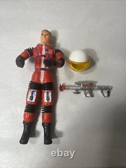 VTG Mattel 1966 Major Matt Mason Man in Space Red Astronaut Rubber Toy Figure