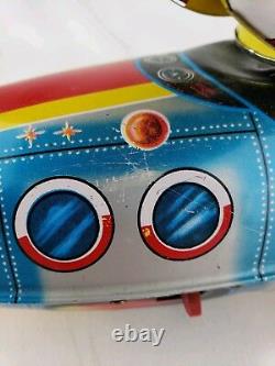 VTG ROCKET SHIP (477 ME 777) Red China Universe Televiboat Rare find