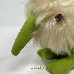 VTG Rushton Star Creation kitsch stuffed plush kiwi bird alien space creature