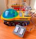 VTG Russian Soviet TOY SPACE SHIP BATTERY TRUCK LUNOKHOD LUNNIK CAR MOON WALKER