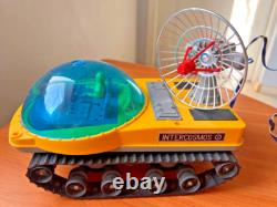 VTG Russian Soviet TOY SPACE SHIP BATTERY TRUCK LUNOKHOD LUNNIK CAR MOON WALKER