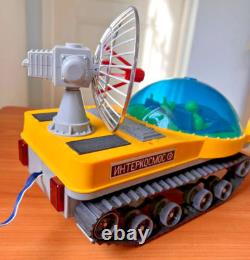 VTG Russian Soviet TOY SPACE SHIP BATTERY TRUCK LUNOKHOD LUNNIK CAR MOON WALKER