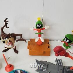 VTG Space Jam 1996 Lot Toys Playmates Figures Marvin Bugs Accessories Lola Taz