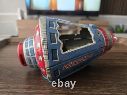 VTG Tin FRIENDSHIP 7 SPACE CAPSULE Rocket 1960s Horikawa Toy Japan (KR)