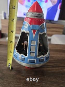 VTG Tin FRIENDSHIP 7 SPACE CAPSULE Rocket 1960s Horikawa Toy Japan (KR)