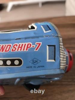 VTG Tin FRIENDSHIP 7 SPACE CAPSULE Rocket 1960s Horikawa Toy Japan (KR)