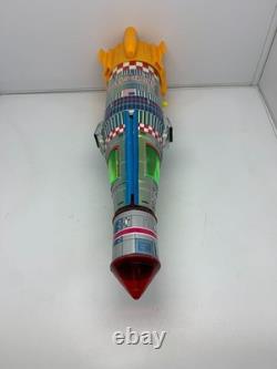 VTG Yonezawa Interplanetary NASA Space Rocket Battery Operated Tin Toy Japan 60s