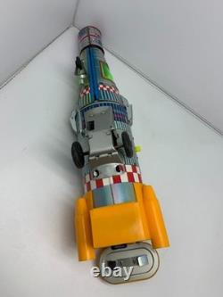 VTG Yonezawa Interplanetary NASA Space Rocket Battery Operated Tin Toy Japan 60s