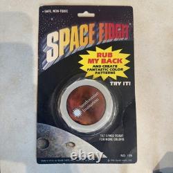 Very RARE Vtg 1980's Space Fidgit NOS Color Changing Toy Disc Psychedelic