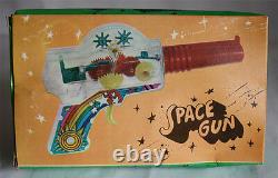 Very Rare 70's Greek Space Ray Gun Sparkling Light Litho Vintage Greece New Mib