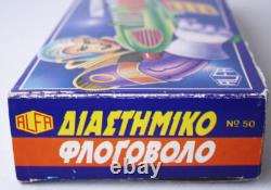 Very Rare Vintage 70's Greek Automatic Space Gun Alfa Greece