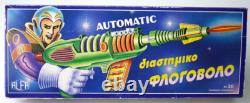 Very Rare Vintage 70's Greek Automatic Space Gun Alfa Greece