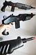 Very Rare Vintage 80's Greek 17.5 Long Space Ray Gun Friction Spark Greece New