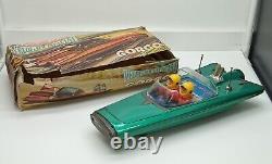 Very Rare Vintage Space Car Green Gorgo Veloflech Espacial Argentina 1970's