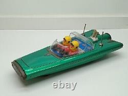 Very Rare Vintage Space Car Green Gorgo Veloflech Espacial Argentina 1970's