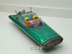 Very Rare Vintage Space Car Green Gorgo Veloflech Espacial Argentina 1970's